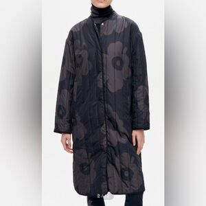 Like new Marimekko Salny Juhla Unikko Puffer Jacket Coat Large